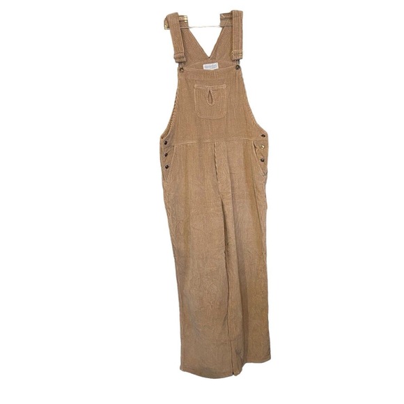 Real Comfort Corduroy Overalls Jumpsuit Chadwicks Size 10 Carpenter Cabin Phoebe - Picture 3 of 15